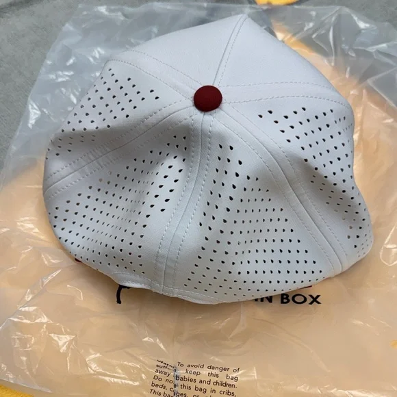 Melin Small White and Red SC Logo Cap - Picture 9 of 13